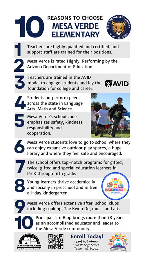 10 reason to choose Mesa Verde